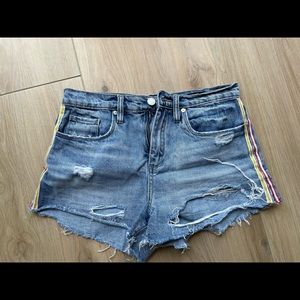 Blank NYC jean shorts.